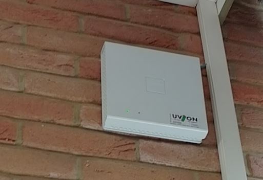 professionele wifi installatie bedrijf UViON lancom WiFi 6 antenne